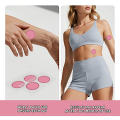 Packaging of Zosui GLP-1 patches in large pink A1 size