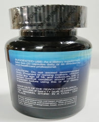 Label listing magnesium glycinate 200mg and L-Theanine 150mg ingredients