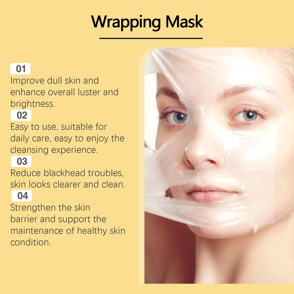 ZTSGU Turmeric Kojic Acid Overnight Mask peeling action shows radiant overnight nourishment.