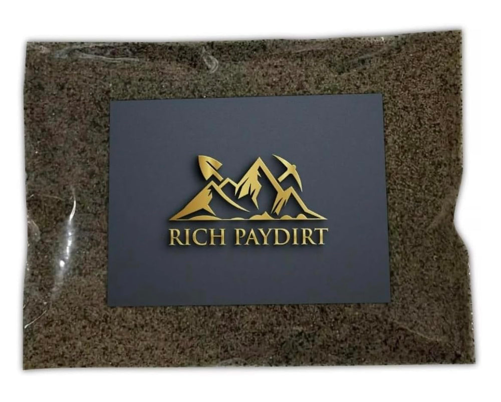 Zurjy Bundle Paydirt 6oz bag ready for gold panning