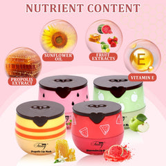 ZxjwT honey lip balm adds moisture and subtle shine