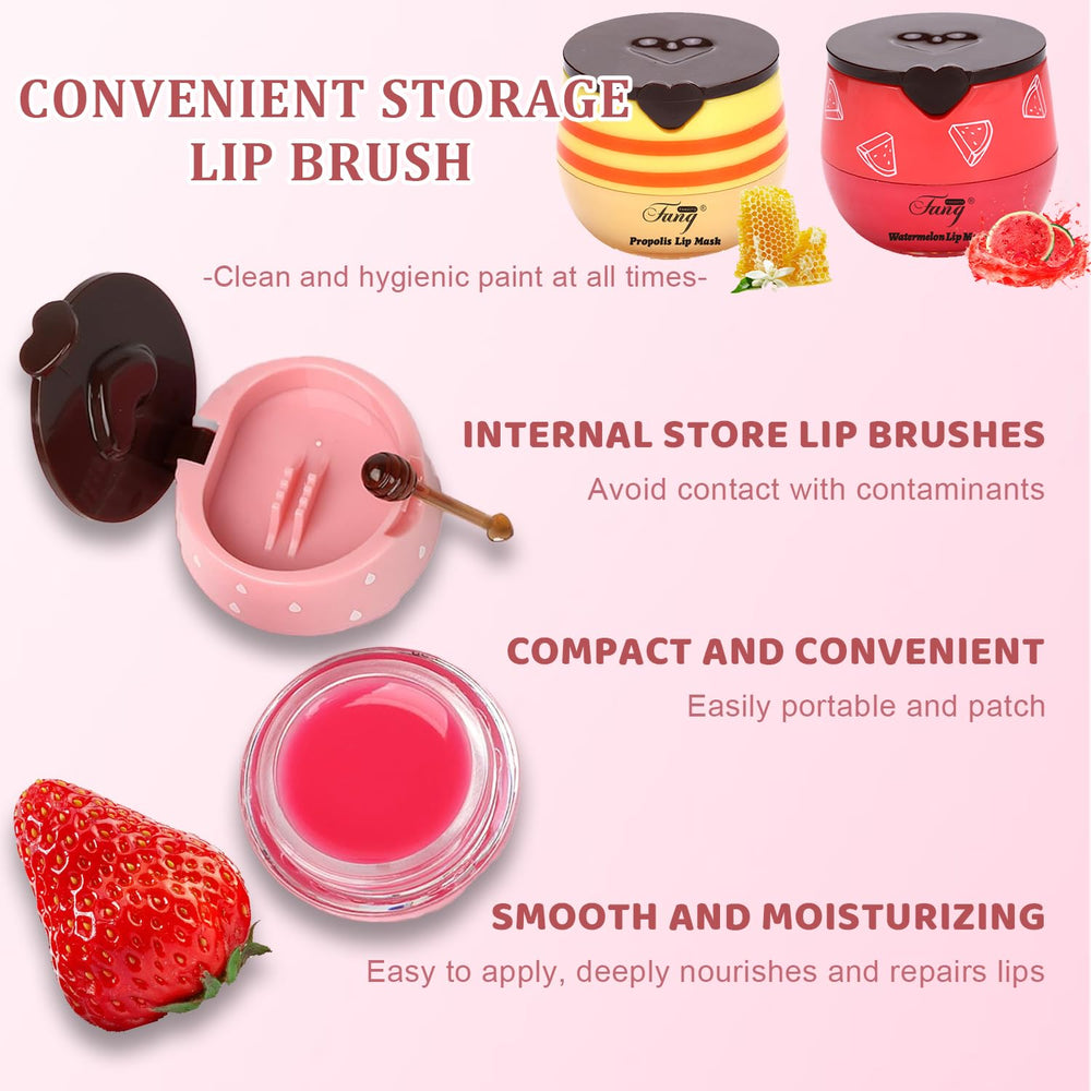 ZxjwT overnight lip mask with convenient applicator