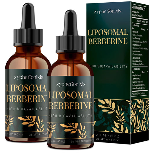 Zypherionixis Liposomal Berberine Liquid 3000mg 4oz bottle
