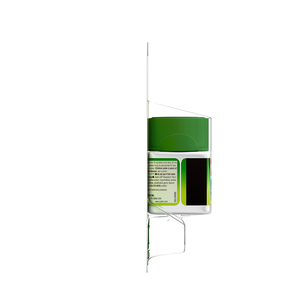 Zyrtec daily-use morning routine image signals all-day comfort.