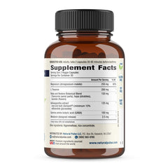 Front view of Natural Pulse Zzzen bottle