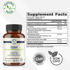 Magnesium supporting calm mood and sleep