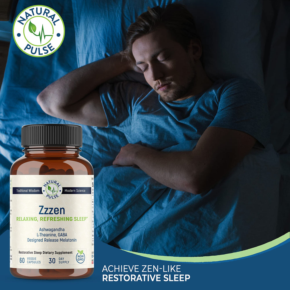 Vegan, Non-GMO, allergen-free sleep supplement