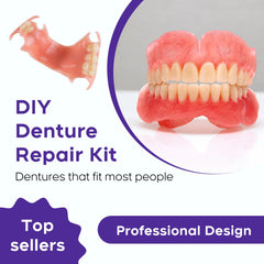 Components of the denture kit for DIY