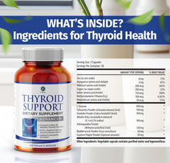 Label highlights iodine and selenium for mineral balance