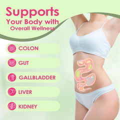 Contents of packaging for 1 Day Happy Colon Cleanser