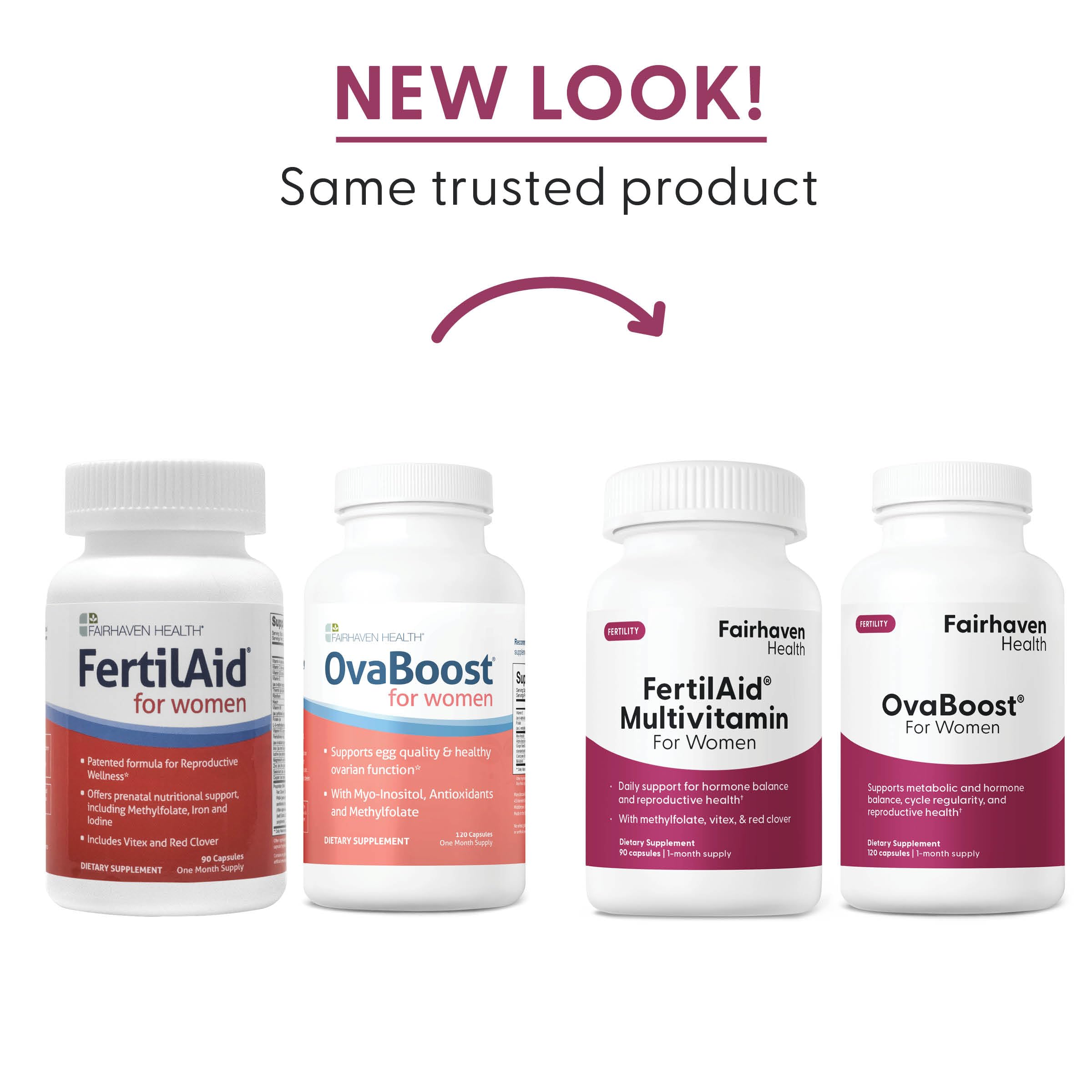 Front view of 1-month supply packaging