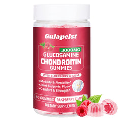Packaging image for 1-pack 3000mg glucosamine chondroitin gummies