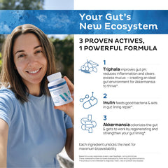 Close-up of 10 billion CFU live probiotic capsules
