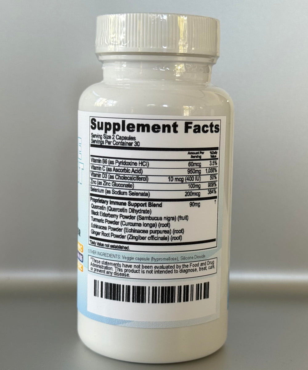 Echinacea and elderberry immune defense blend