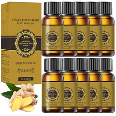 Product image: 10-pack ginger oil for lymphatic drainage