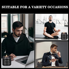 Aromatherapy candles enhancing home decor and ambiance
