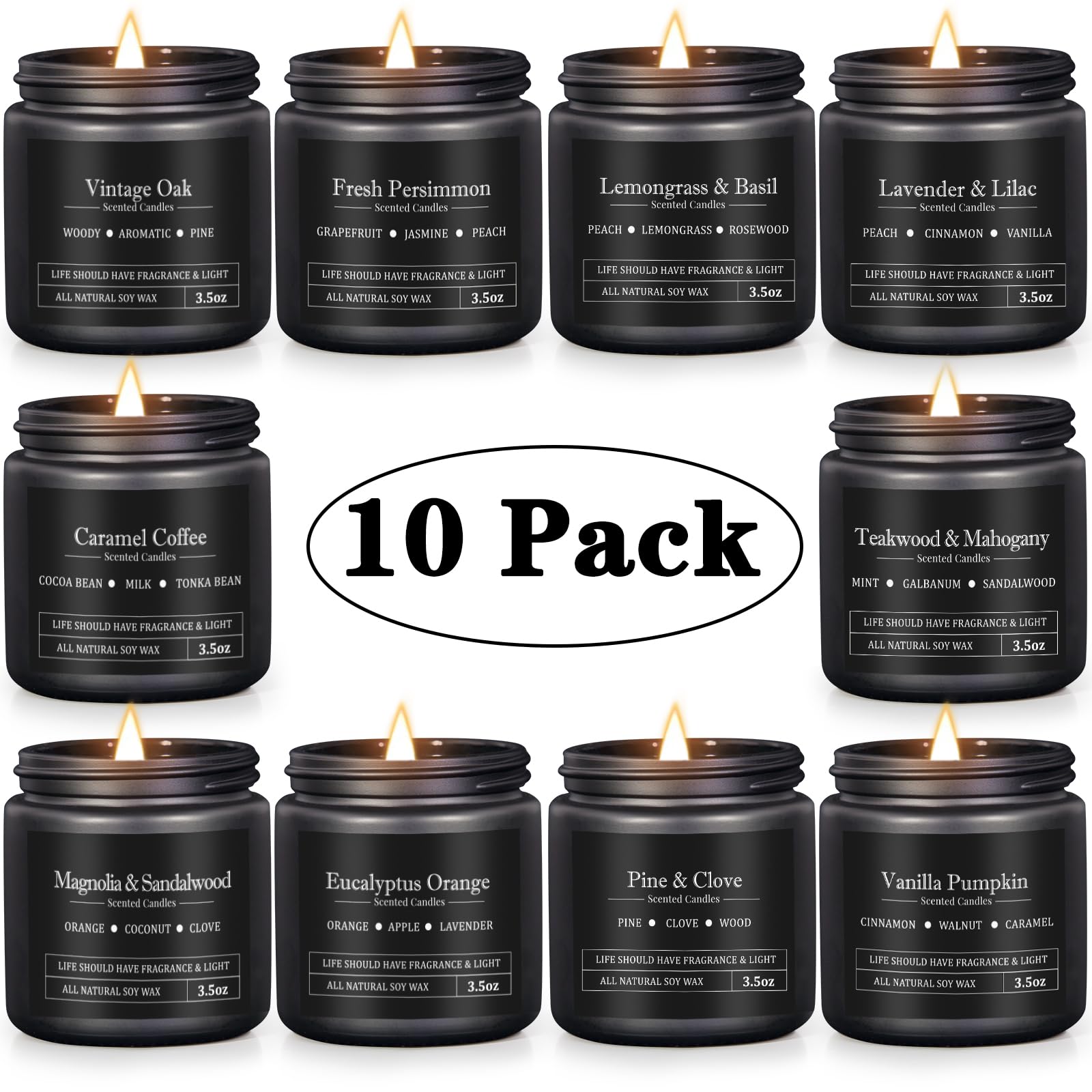 Elegant masculine gift set arranged for display