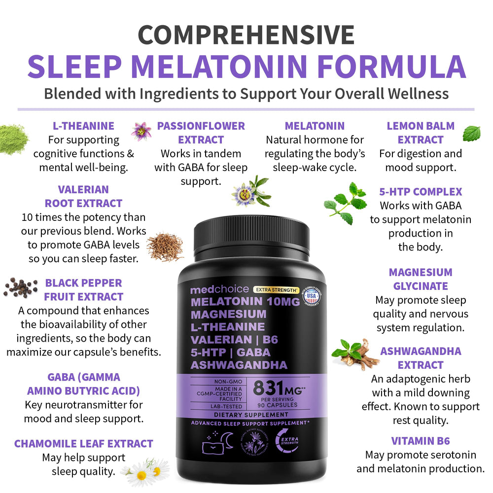 Close-up of the supplement facts label
