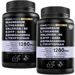 Bottle front label for 12-in-1 Sleep Support Capsules
