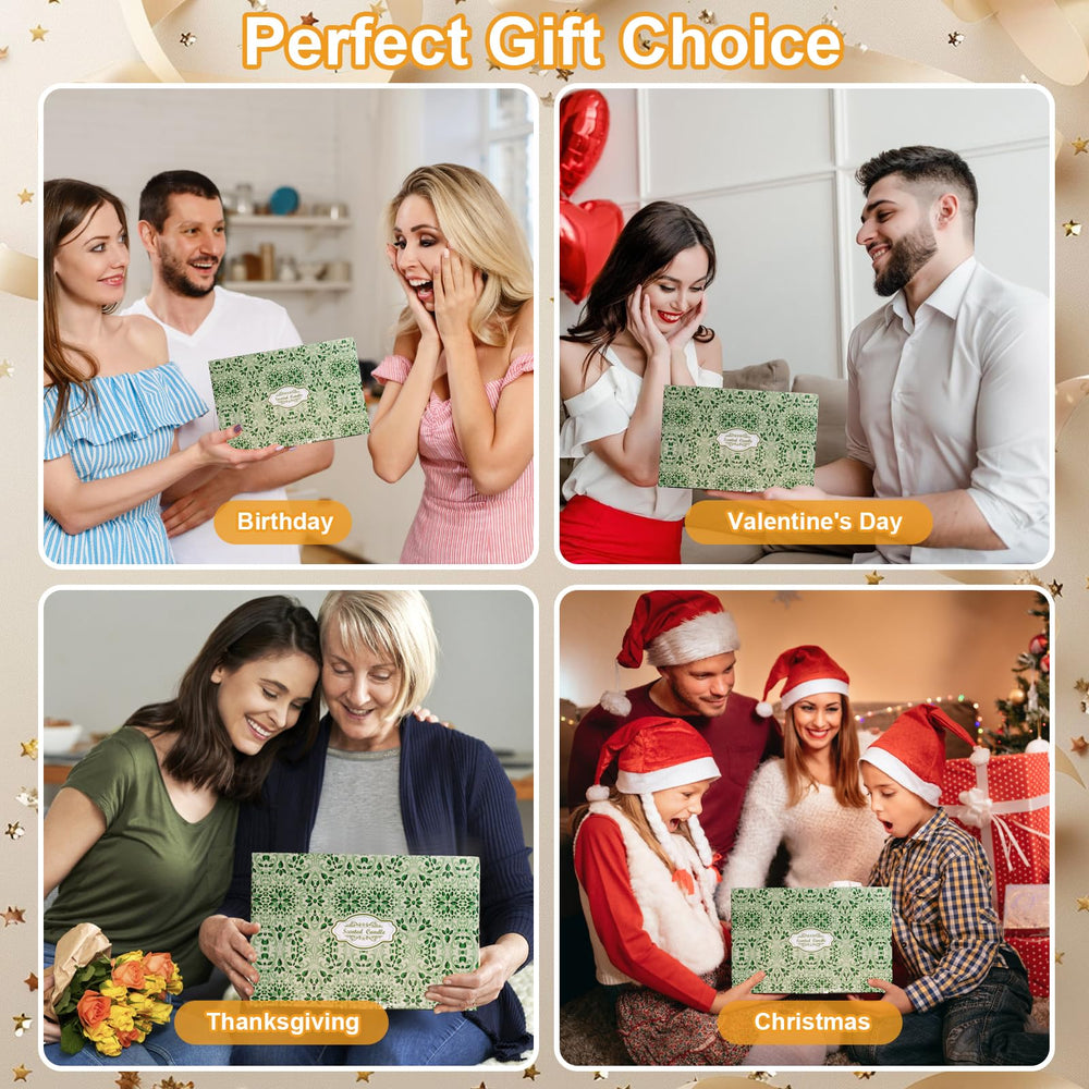 Portable mini candles in metal tins - travel friendly