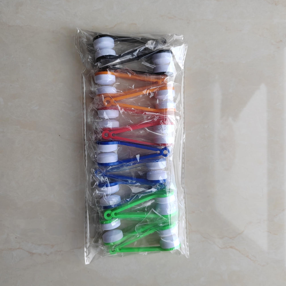 The Flash Store microfiber spectacle cleaner branding