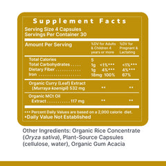 Package showing 120 vegetarian capsules