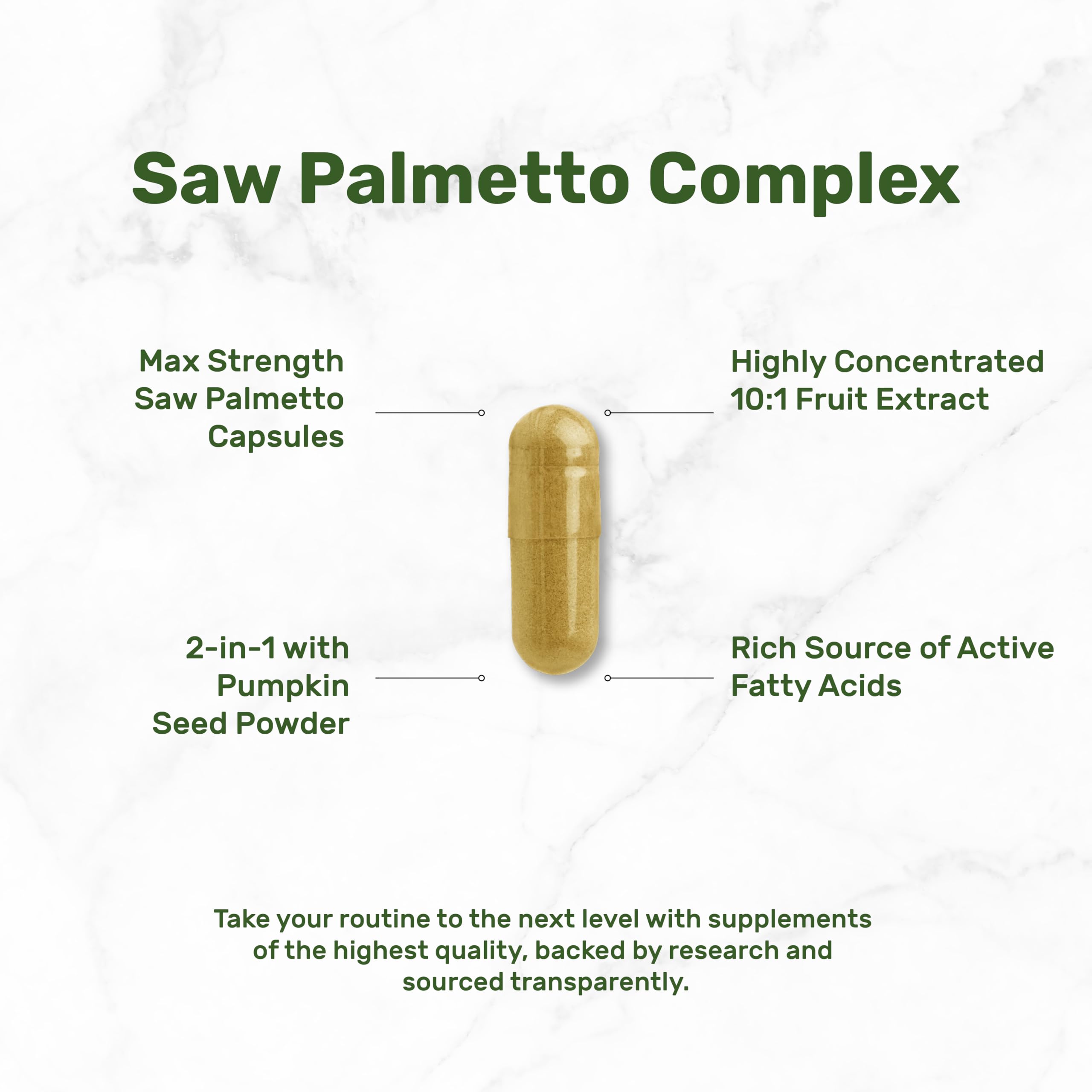 Package shows 150-day supply with 2 capsules per serving