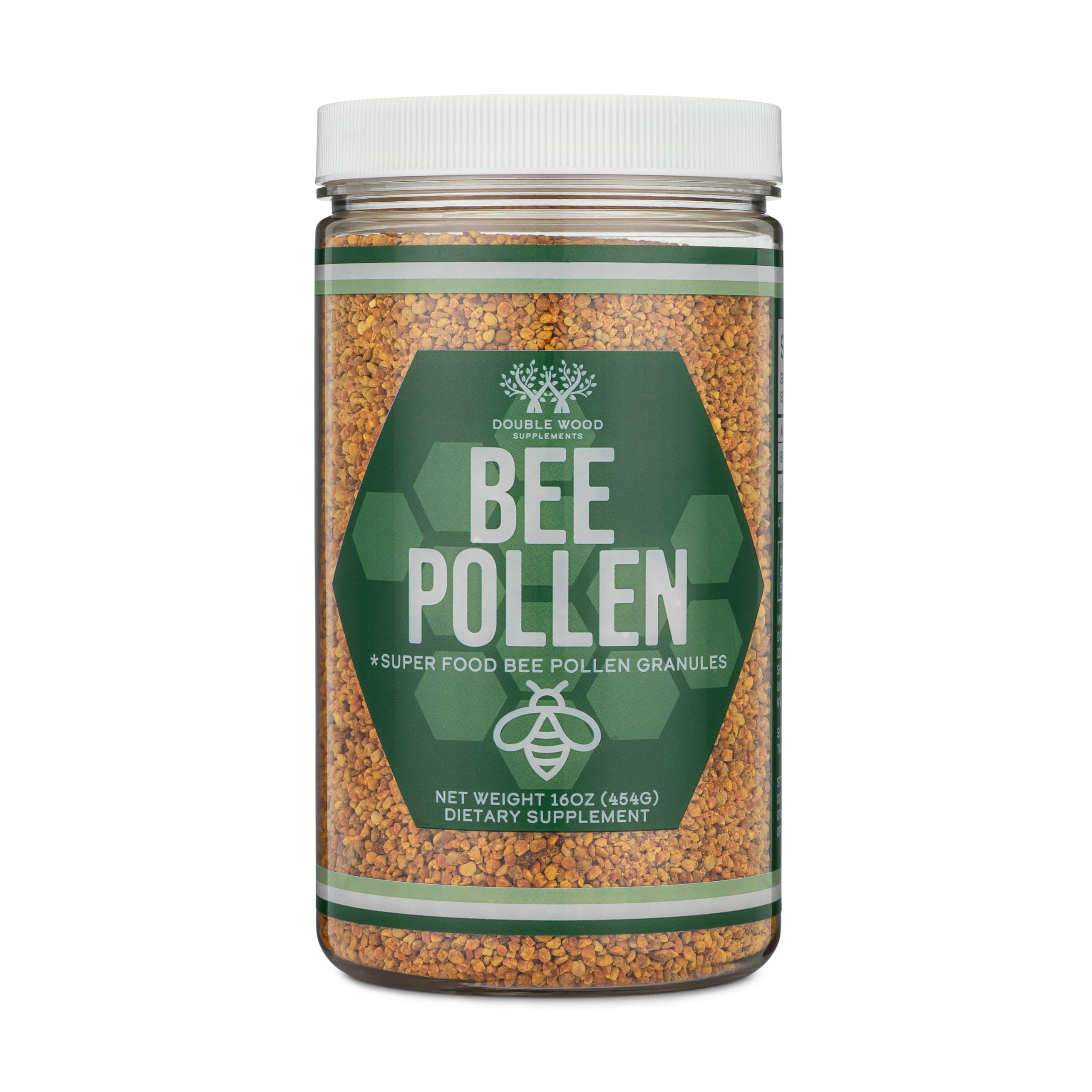 Bee Pollen packaging highlighting 151 servings