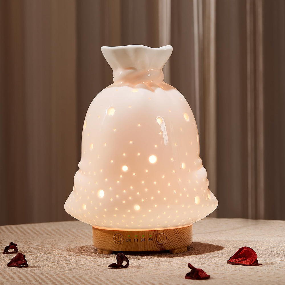 Ceramic diffuser with Lucky Bag design cover