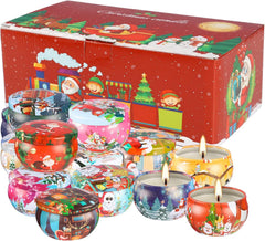 Candle jars arranged for gifting and home decor