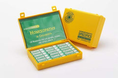 Front view of 18 Remedy Homeopathic Childbirth Kit