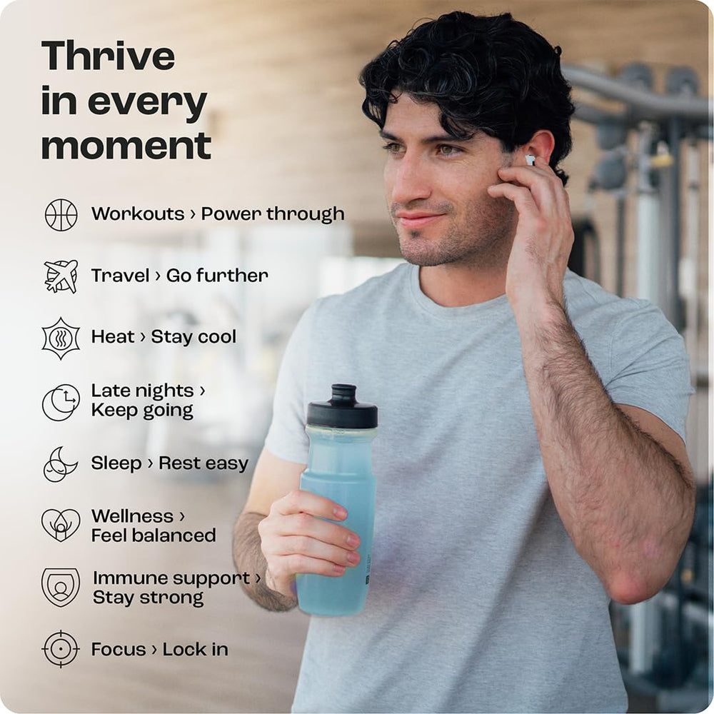 18 vitamins and minerals listed on packaging