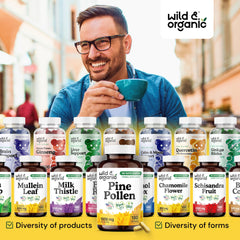 180-count bottle of pine pollen capsules