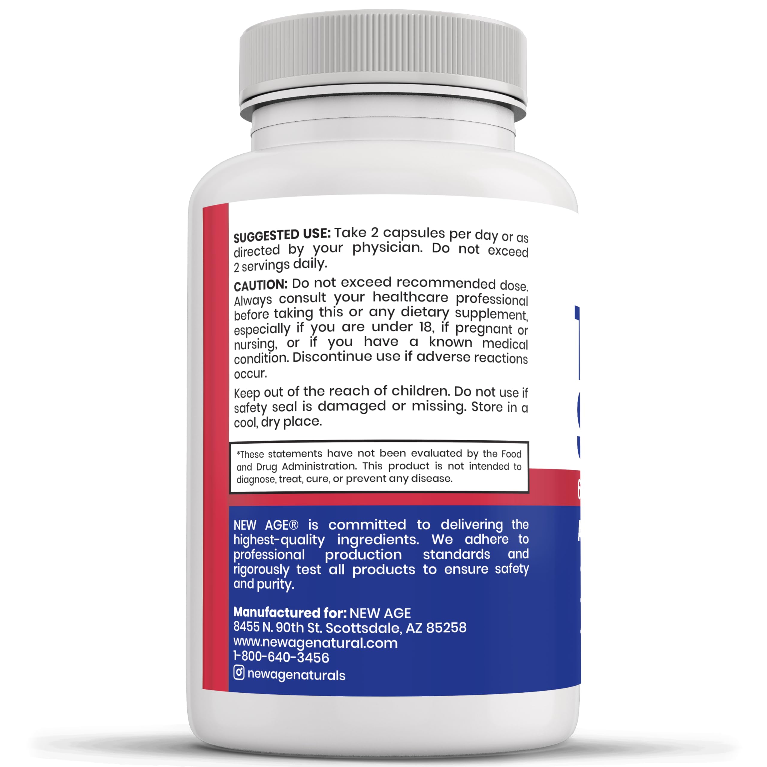180-count bottle of thyroid support supplement
