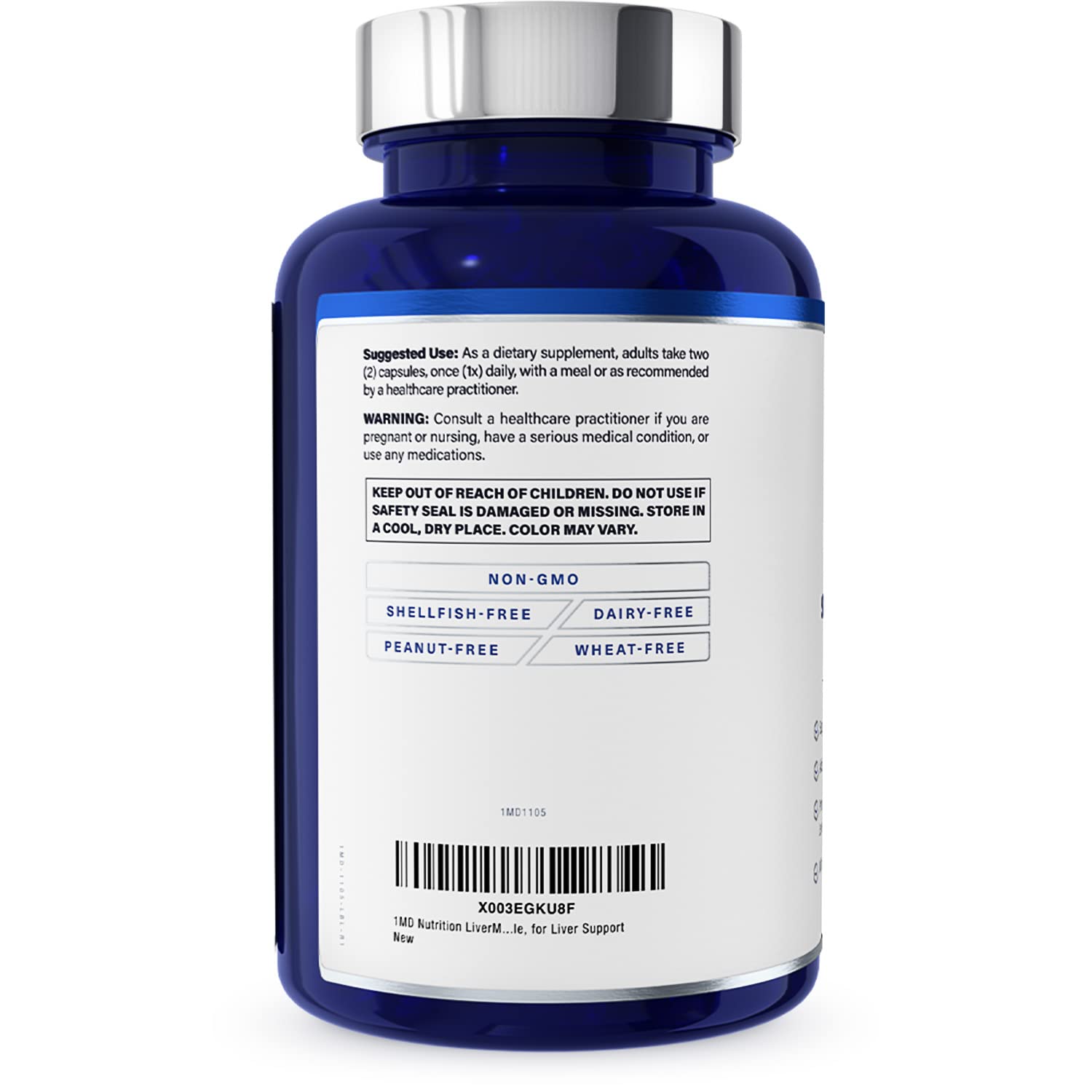 1MD LiverMD may support energy metabolism and wellness.