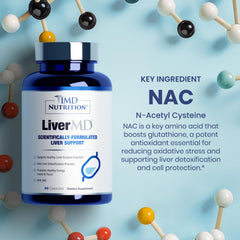 1MD LiverMD milk thistle extract component shown.