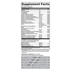 CardioFitMD nutrition panel highlighting vitamins and minerals