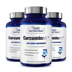 1MD Nutrition CurcuminMD Plus bottle front highlighting Longvida optimized absorption