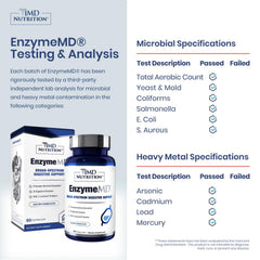 1MD Nutrition EnzymeMD bottle on kitchen counter for daily support