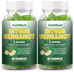 Front view of 2-pack Citrus Bergamot Gummies