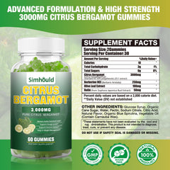 Exterior packaging for Citrus Bergamot Gummies 2-pack