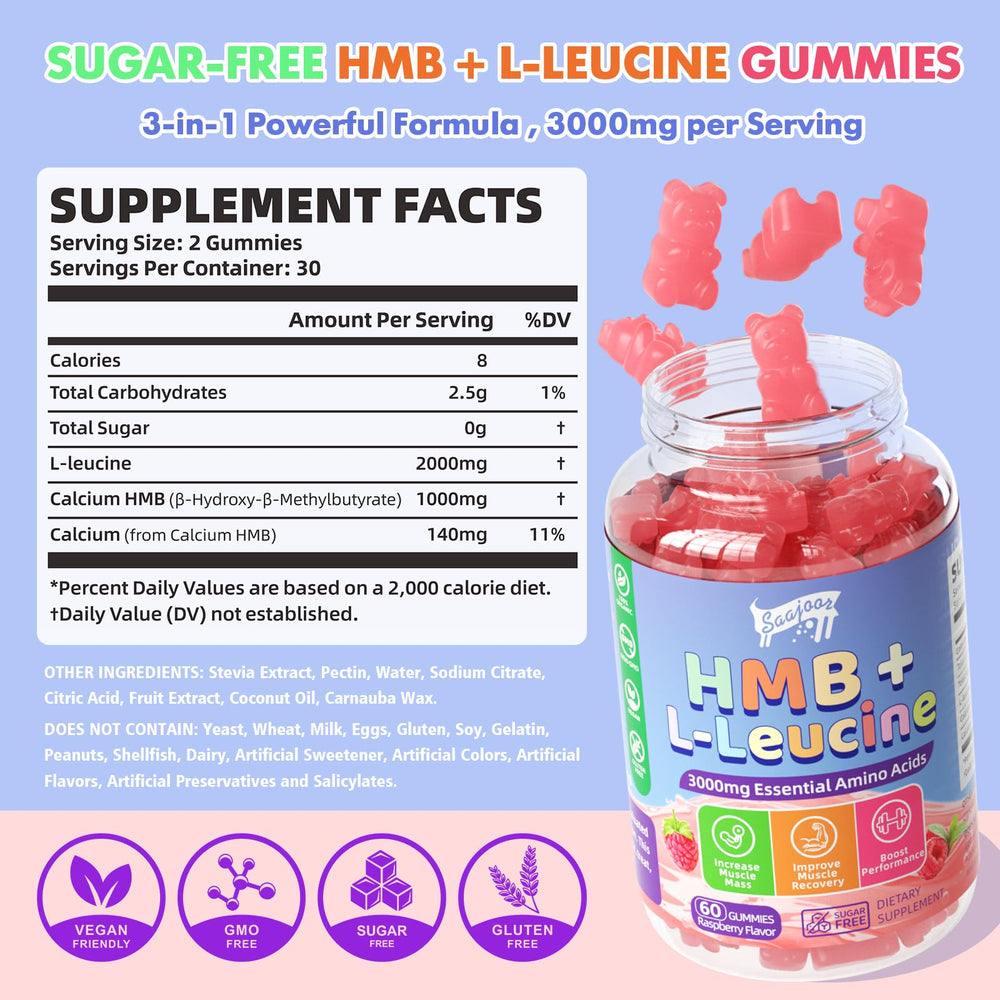 Raspberry-flavored gummies in an appealing serving shot