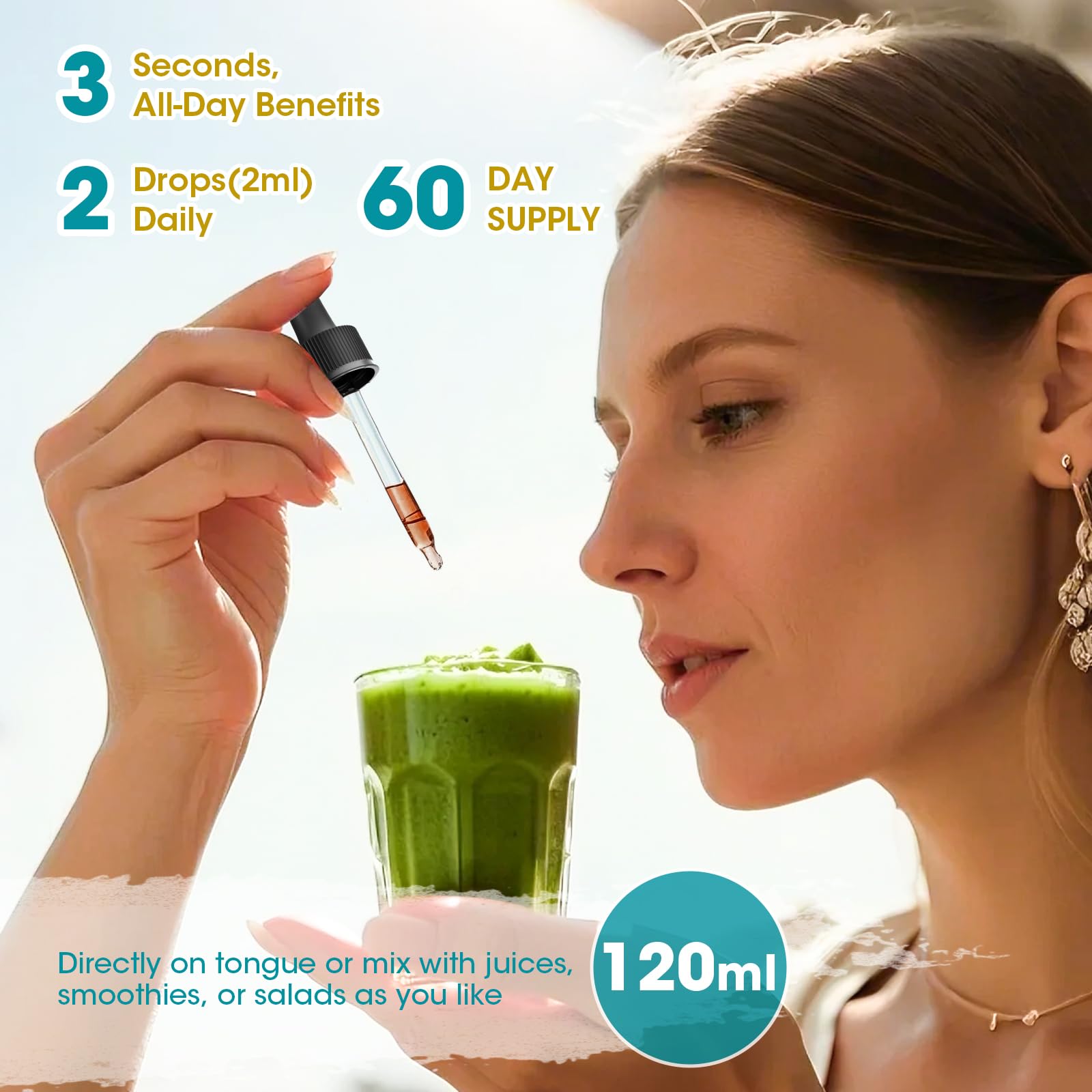 Herbal blend: Elderberry and Lion's Mane for immune and gut support