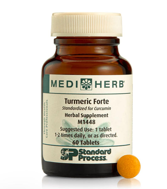Front view of 2 Set- Turmeric Forte bottle