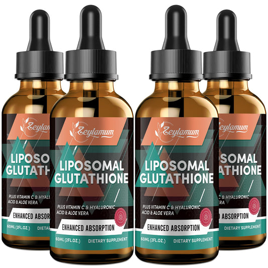 Hero image of 2000mg liposomal glutathione liquid drops bottle