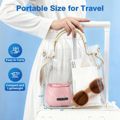 200ml capacity stainless steel tank for dentures and retainers