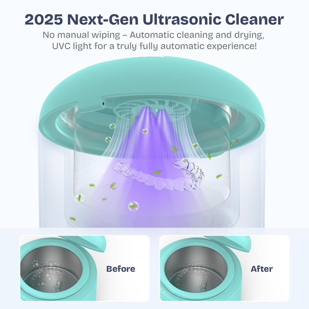 Integrated UVC light for enhanced cleaning
