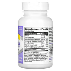 Close-up of Calcium 600+D Plus Minerals caplets