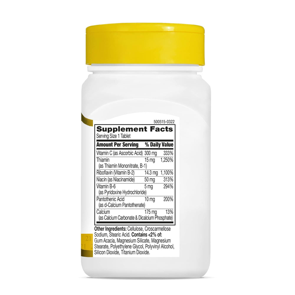 Illustration of energy support and immune support vitamins in the bottle