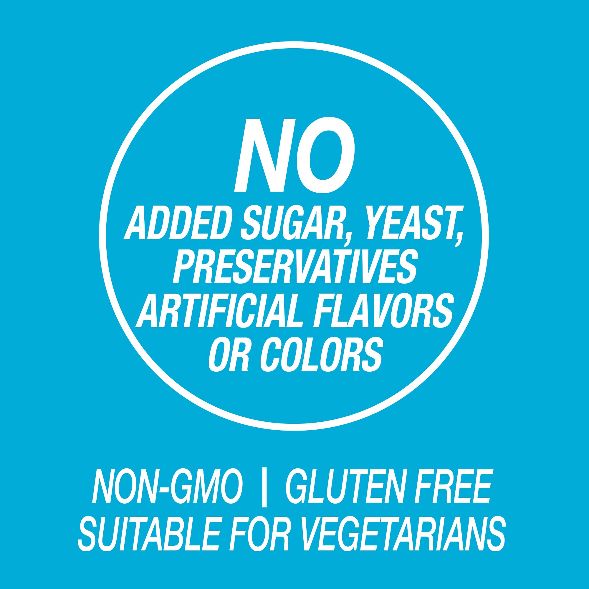 Gluten-free badge on magnesium tablets packaging